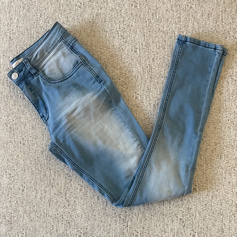 Mystree Skinny, no -distressed Blue Jeans